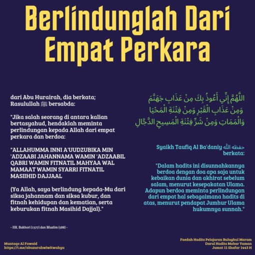 Berlindunglah Dari Empat Perkara