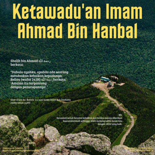 Ketawadukan Imam Ahmad Bin Hanbal
